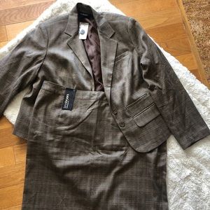 NWT Lane Bryant Plaid Skirt Suit